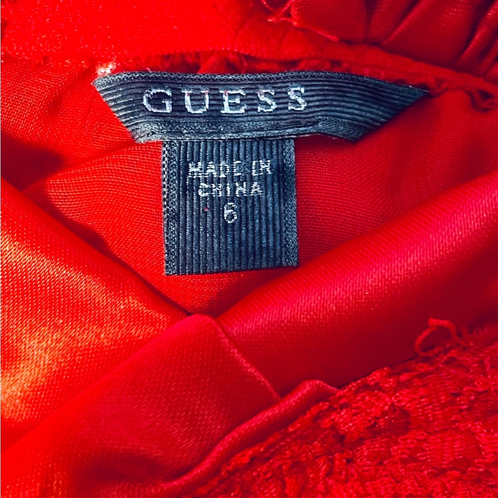 Guess Scarlet Lace Evening Dress - Picture 6 of 6